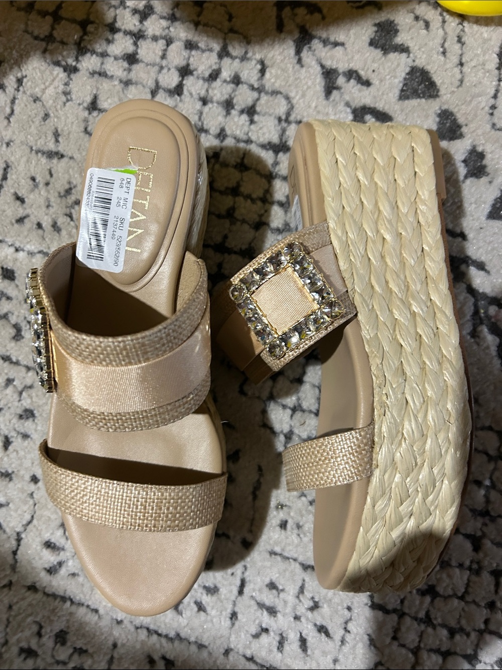 Deltan wedges, new size 9 1/2